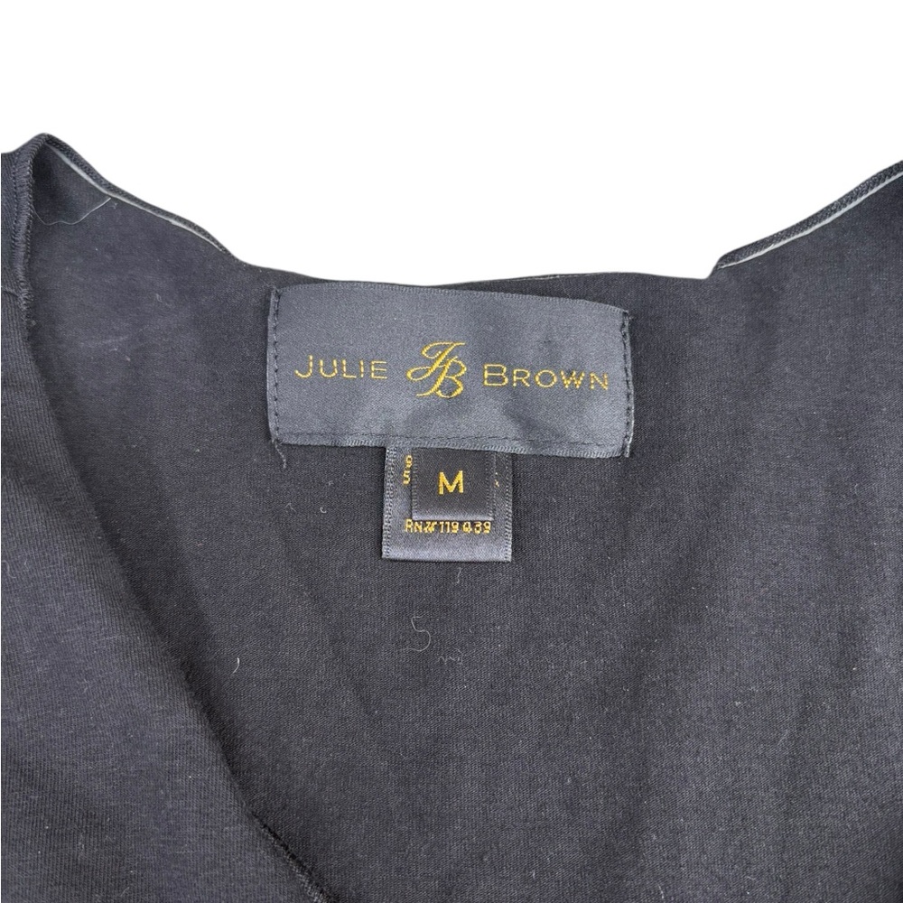 Julie Brown Size Med Blank Tank With Sequence - Picture 2 of 8